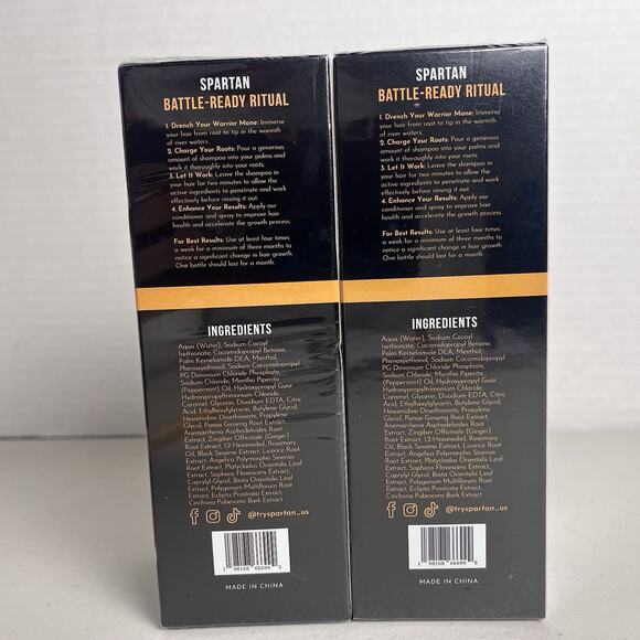 Spartan Root Activator Shampoo Promotes Hair Growth 6.8 oz 200 ml Lot Exp 10/27 - Picture 5 of 9